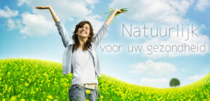 vrouw in de natuur